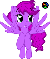 Size: 2180x2556 | Tagged: safe, artist:kyoshyu, oc, oc only, oc:viola malestrom, pegasus, pony, female, high res, mare, simple background, solo, transparent background