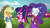 Size: 1920x1080 | Tagged: safe, screencap, applejack, rarity, sci-twi, twilight sparkle, equestria girls, g4, inclement leather, my little pony equestria girls: better together