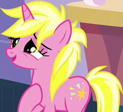 Size: 655x598 | Tagged: safe, screencap, sunshine smiles, pony, unicorn, canterlot boutique, g4, cropped, female, mare, solo