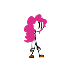 Size: 1280x1280 | Tagged: safe, artist:mario101, pinkie pie, human, equestria girls, g4, henry stickmin, henry stickmin collection, humanized, simple background, solo, transparent background