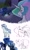 Size: 1280x2103 | Tagged: safe, artist:doggie31, princess celestia, princess luna, oc, oc:princess artemis, oc:princess eris, alicorn, draconequus, hybrid, pony, g4, alicorn oc, baby, baby pony, cousins, draconequus oc, female, foal, horn, interspecies offspring, magical parthenogenic spawn, mother and child, mother and daughter, offspring, parent:discord, parent:princess celestia, parent:princess luna, parents:dislestia, story included, wing shelter, wings