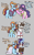 Size: 756x1226 | Tagged: safe, artist:justanotherfan-trash, cookie crumbles, hondo flanks, rarity, sassy saddles, pony, unicorn, g4, alternate hairstyle, book, comic, cuddling, dialogue, female, glasses, gray background, in-laws, lesbian, lying down, mare, prone, rarisaddles, reading, shipping, simple background