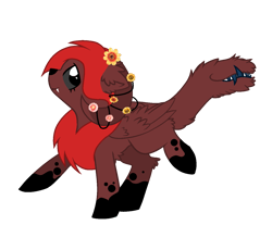 Size: 1339x1109 | Tagged: safe, artist:appledashian, artist:faithydash, oc, oc only, oc:aisling and venia, pony, 2021 community collab, derpibooru community collaboration, base used, dergunstown, simple background, solo, tailmouth, transparent background