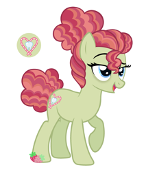 Size: 2401x2817 | Tagged: safe, artist:strawberry-spritz, oc, oc only, oc:sweet tooth, earth pony, pony, female, high res, mare, simple background, solo, transparent background
