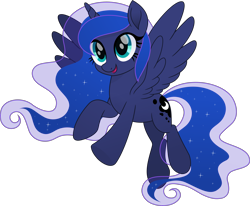 Size: 6662x5491 | Tagged: safe, artist:inaactive, princess luna, pony, g4, absurd resolution, cute, female, lunabetes, simple background, solo, transparent background, vector