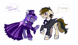 Size: 3252x1904 | Tagged: safe, artist:lunnita_pony, oc, oc:115, oc:midnight mist, bat pony, earth pony, pony