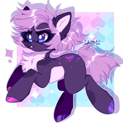 Size: 3460x3480 | Tagged: safe, artist:mint-light, oc, oc only, earth pony, pony, chest fluff, commission, earth pony oc, high res, hoof polish, signature, simple background, solo, transparent background, ych result