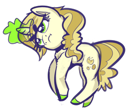 Size: 1280x1118 | Tagged: safe, artist:flowbish, sweet biscuit, pony, g4, frown, magic, magic aura, simple background, solo, transparent background