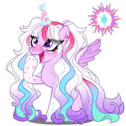 Size: 1300x1300 | Tagged: safe, artist:gihhbloonde, oc, oc only, alicorn, pony, female, magic, magical lesbian spawn, mare, offspring, parent:princess celestia, parent:twilight sparkle, parents:twilestia, simple background, solo, transparent background