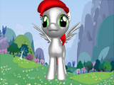 Size: 160x120 | Tagged: safe, oc, oc only, oc:pearl rose, pegasus, pony, 3d, 3d pony creator, pegasus oc, picture for breezies, solo, wings