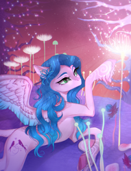 Size: 1992x2607 | Tagged: safe, artist:lovely-pony, oc, oc only, pegasus, pony, female, mare, scenery, solo