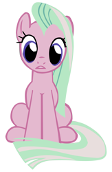 Size: 5214x8000 | Tagged: safe, artist:laszlvfx, edit, vector edit, tender brush, winter lotus, earth pony, pony, g4, absurd resolution, background pony, cute, female, frown, mare, simple background, sitting, solo, staring at you, transparent background, vector