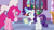 Size: 1920x1080 | Tagged: safe, screencap, pinkie pie, rarity, earth pony, pony, unicorn, canterlot boutique, g4, female, glasses, mare