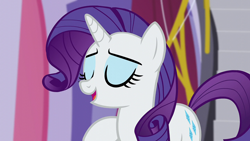 Size: 1920x1080 | Tagged: safe, screencap, rarity, pony, unicorn, canterlot boutique, g4, female, mare, solo