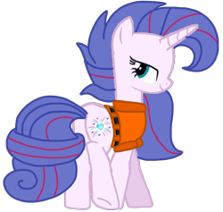 Size: 1113x1056 | Tagged: safe, artist:徐詩珮, oc, oc only, oc:aurora (tempest's mother), pony, series:sprglitemplight diary, series:sprglitemplight life jacket days, series:springshadowdrops diary, series:springshadowdrops life jacket days, alternate universe, clothes, female, sexy, simple background, solo, transparent background
