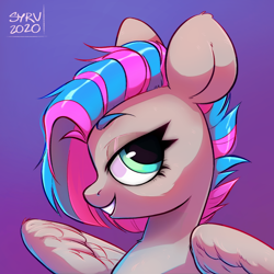 Size: 1000x1000 | Tagged: source needed, safe, artist:survya, oc, oc only, oc:vapourwave, pegasus, pony, female, solo