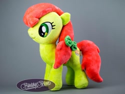 Size: 700x525 | Tagged: safe, peachy sweet, pony, g4, apple family member, irl, photo, plushie