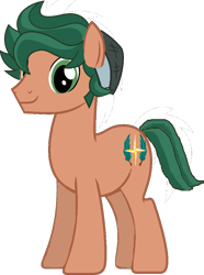 Size: 756x1018 | Tagged: safe, artist:twilightsparkle0428, timber spruce, earth pony, pony, g4, equestria girls ponified, male, ponified, simple background, solo, stallion, timber's cutie mark, transparent background