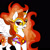 Size: 900x900 | Tagged: safe, artist:slamjam, daybreaker, alicorn, pony, g4, armor, female, fire, jewelry, regalia, solo