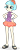 Size: 740x1880 | Tagged: safe, artist:punzil504, coco pommel, dance magic, equestria girls, equestria girls specials, g4, bracelet, clothes, clothes swap, equestria girls-ified, feet, female, jewelry, sandals, simple background, skirt, sleeveless, solo, tank top, transparent background