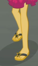 Size: 717x1239 | Tagged: safe, screencap, sunset shimmer, equestria girls, equestria girls series, g4, x marks the spot, feet, legs, pictures of legs, sandals