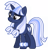 Size: 5791x6015 | Tagged: safe, artist:estories, oc, oc only, oc:silverlay, original species, umbra pony, unicorn, absurd resolution, female, mare, simple background, solo, transparent background, vector