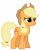 Size: 5368x6750 | Tagged: safe, artist:estories, applejack, earth pony, pony, g4, absurd resolution, cute, jackabetes, simple background, solo, transparent background, vector