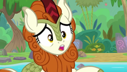 Size: 1280x720 | Tagged: safe, screencap, autumn blaze, kirin, g4, my little pony: friendship is magic, sounds of silence, solo