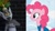 Size: 340x192 | Tagged: artist needed, safe, pinkie pie, earth pony, lemur, pony, g4, crossover, dreamworks, friendshipping, king julien, madagascar (dreamworks), ring-tailed lemur, snow, the penguins of madagascar