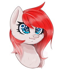 Size: 1845x2048 | Tagged: safe, artist:marshmallowbunnykins, oc, oc only, oc:making amends, pony, bust, heart eyes, simple background, solo, transparent background, wingding eyes