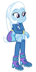 Size: 612x1222 | Tagged: safe, artist:gmaplay, trixie, equestria girls, equestria girls specials, g4, my little pony equestria girls: better together, my little pony equestria girls: forgotten friendship, simple background, solo, transparent background