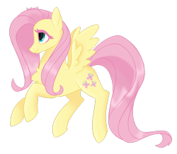 Size: 1338x1168 | Tagged: safe, artist:leaficun3, fluttershy, pony, g4, simple background, solo, transparent background