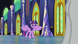 Size: 1920x1080 | Tagged: safe, screencap, rarity, twilight sparkle, alicorn, pony, g4, the last problem, angry, twilight sparkle (alicorn), twilight's castle