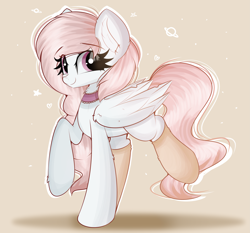 Size: 4391x4092 | Tagged: safe, artist:janelearts, oc, oc only, pegasus, pony, absurd resolution, clothes, female, mare, socks, solo