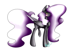 Size: 1600x1200 | Tagged: safe, artist:minelvi, oc, oc only, pegasus, pony, female, mare, pegasus oc, signature, simple background, solo, transparent background, wings