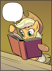 Size: 967x1321 | Tagged: safe, edit, idw, applejack, g4, my little pony/transformers: friendship in disguise, spoiler:comic, spoiler:friendship in disguise04, friendship in disguise, handbook, template