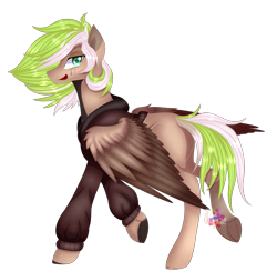 Size: 1943x1898 | Tagged: safe, artist:naezithania, oc, oc only, pegasus, pony, clothes, hoodie, simple background, solo, transparent background