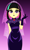 Size: 928x1528 | Tagged: dead source, safe, artist:rosemile mulberry, sour sweet, human, equestria girls, g4, alternate hairstyle, arm behind back, bride, clothes, cute, dress, female, freckles, gem, gloves, goth, hotel transylvania, jewelry, lipstick, looking at you, mavis dracula, simple background, smiling, smiling at you, solo, sourbetes, tiara, veil, wedding dress