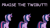 Size: 1906x1076 | Tagged: safe, derpibooru exclusive, edit, edited screencap, editor:twilyisbestpone, screencap, twilight sparkle, alicorn, pony, g4, bedroom eyes, black background, butt, caption, featureless crotch, female, looking at you, looking back, looking back at you, mare, multeity, plot, self ponidox, sexy, simple background, solo, sparkle sparkle sparkle, triality, twibutt, twilight sparkle (alicorn)