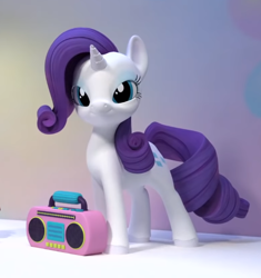 Size: 552x586 | Tagged: safe, screencap, rarity, pony, unicorn, g4, hello pinkie pie, cropped