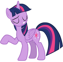 Size: 7100x7000 | Tagged: safe, artist:tardifice, twilight sparkle, alicorn, pony, between dark and dawn, g4, absurd resolution, eyes closed, scoff, simple background, solo, transparent background, twilight sparkle (alicorn), vector