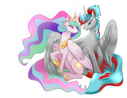 Size: 2584x2000 | Tagged: artist needed, source needed, safe, princess celestia, oc, alicorn, pony, g4, alicorn oc, high res, horn, simple background, transparent background, wings