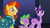 Size: 1920x1080 | Tagged: safe, screencap, spike, sunburst, twilight sparkle, alicorn, dragon, pony, unicorn, g4, my little pony: friendship is magic, the parent map, female, glowing cutie mark, male, mare, stallion, twilight sparkle (alicorn), walking