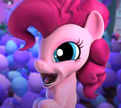 Size: 900x801 | Tagged: safe, screencap, pinkie pie, g4, hello pinkie pie, cursed image, faic, great moments in animation, nightmare fuel, open mouth, poggers, wat