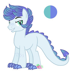 Size: 1380x1377 | Tagged: safe, artist:strawberry-spritz, oc, oc only, dracony, dragon, hybrid, pony, interspecies offspring, male, offspring, parent:rarity, parent:spike, parents:sparity, simple background, solo, transparent background