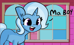 Size: 2400x1480 | Tagged: safe, artist:tjpones edits, edit, trixie, pony, g4, cd-i, faces of evil, link: the faces of evil, mah boi, missing cutie mark, oh boy, solo, the legend of zelda, zelda cdi