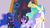 Size: 1920x1080 | Tagged: safe, screencap, princess celestia, princess luna, twilight sparkle, alicorn, pony, g4, the last problem, clothes, coronation dress, crown, dress, glowing horn, gown, horn, jewelry, magic, magic aura, odd one out, proud, regalia, second coronation dress, twilight sparkle (alicorn)