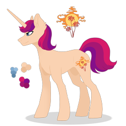 Size: 2200x2200 | Tagged: safe, artist:magicuniclaws, oc, oc only, pony, unicorn, high res, magical lesbian spawn, male, offspring, parent:princess cadance, parent:sunset shimmer, simple background, solo, stallion, transparent background