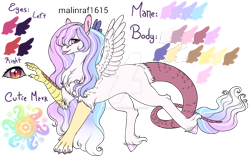 Size: 1024x640 | Tagged: safe, artist:malinraf1615, oc, oc only, oc:armony aileen, draconequus, hybrid, pony, draconequus hybrid, draconequus oc, female, interspecies offspring, mare, offspring, parent:discord, parent:princess celestia, parents:dislestia, reference sheet, simple background, solo, tongue out, transparent background, unshorn fetlocks