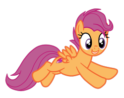 Size: 1216x964 | Tagged: safe, artist:gmaplay, scootaloo, pegasus, pony, g4, growing up is hard to do, older, older scootaloo, simple background, solo, transparent background